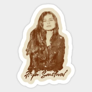 Retro Vintage Aesthetic - Hope Sandoval Sticker